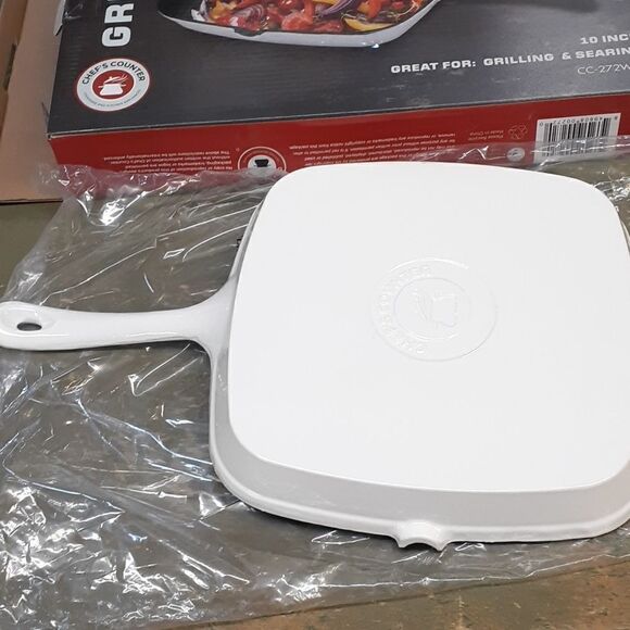 Chef's Counter 10" grill pan NEW in box - Picture 3 of 4